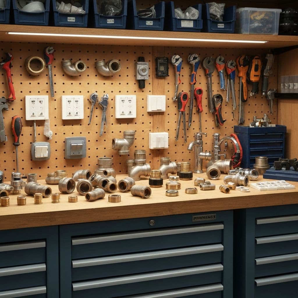 Plumbing and electrical materials